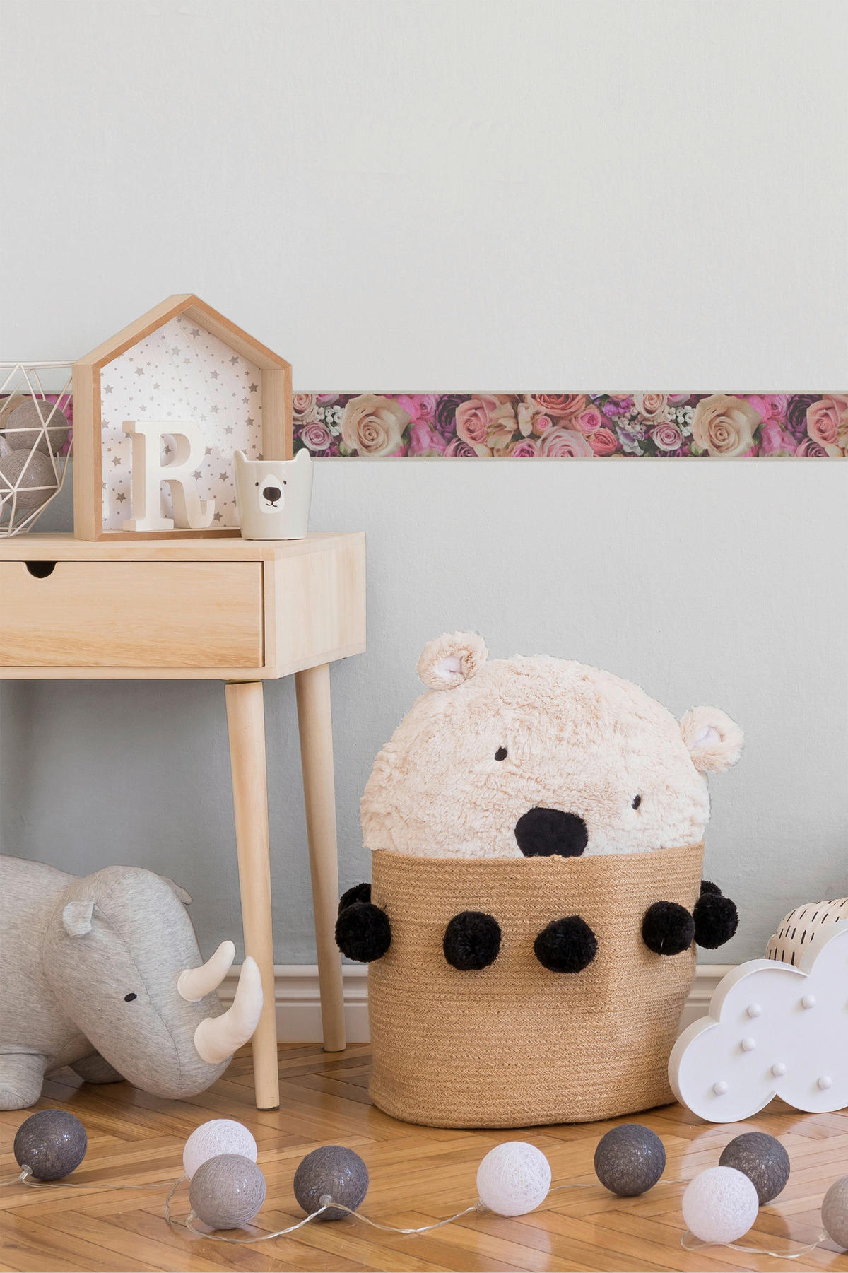 A.S.Création Bordüre rosa B/H/D: ca. 5x500x6,5 cm Bordüre - rosa (6,50/500,00cm) - A.S.Creation