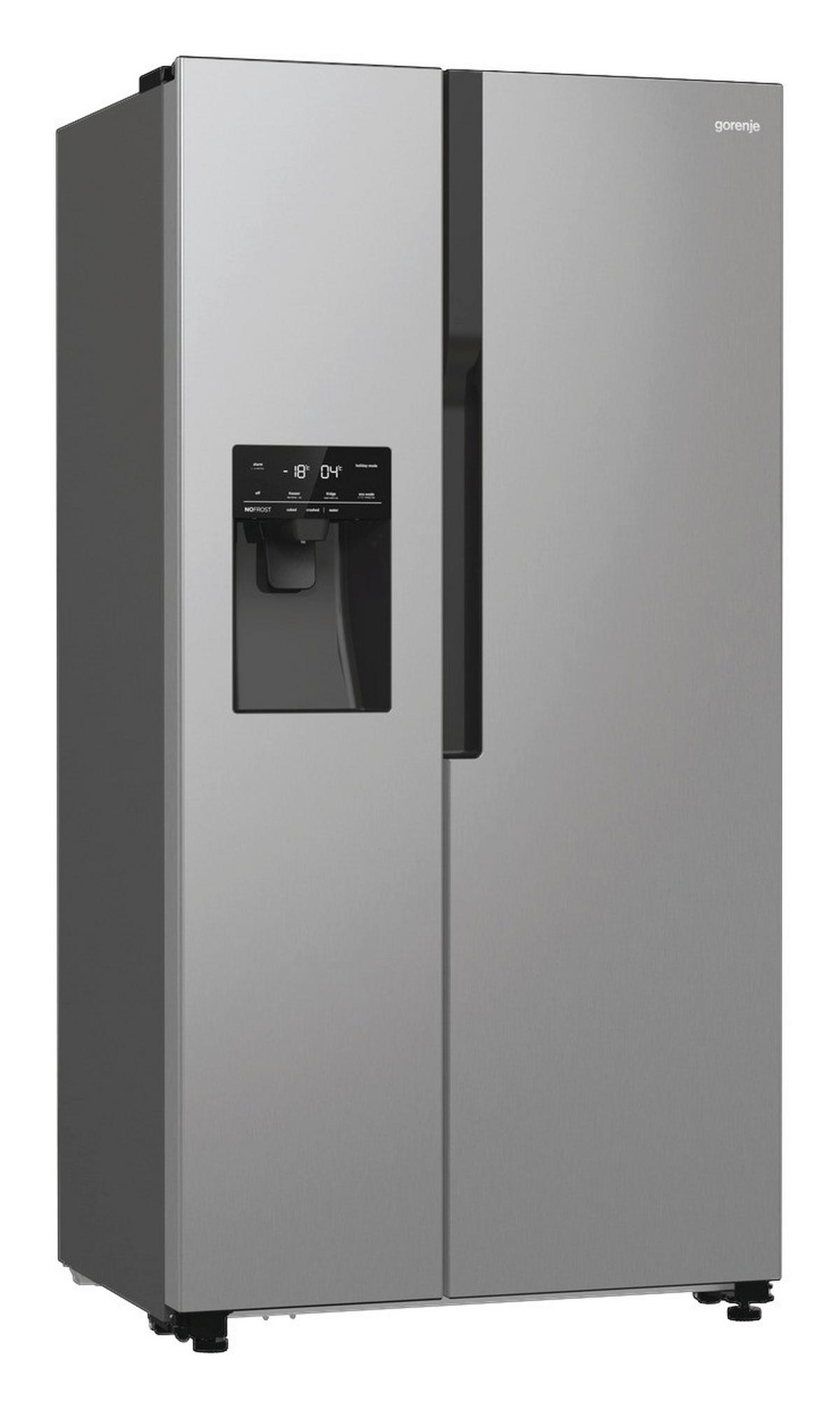 Gorenje Side by Side NRR9ESXL Edelstahloptik B/H/T: ca. 92x179x70 cm Side-by-Side NRR9ESXL - Edelstahloptik (92,00/179,00/70,00cm) - Gorenje