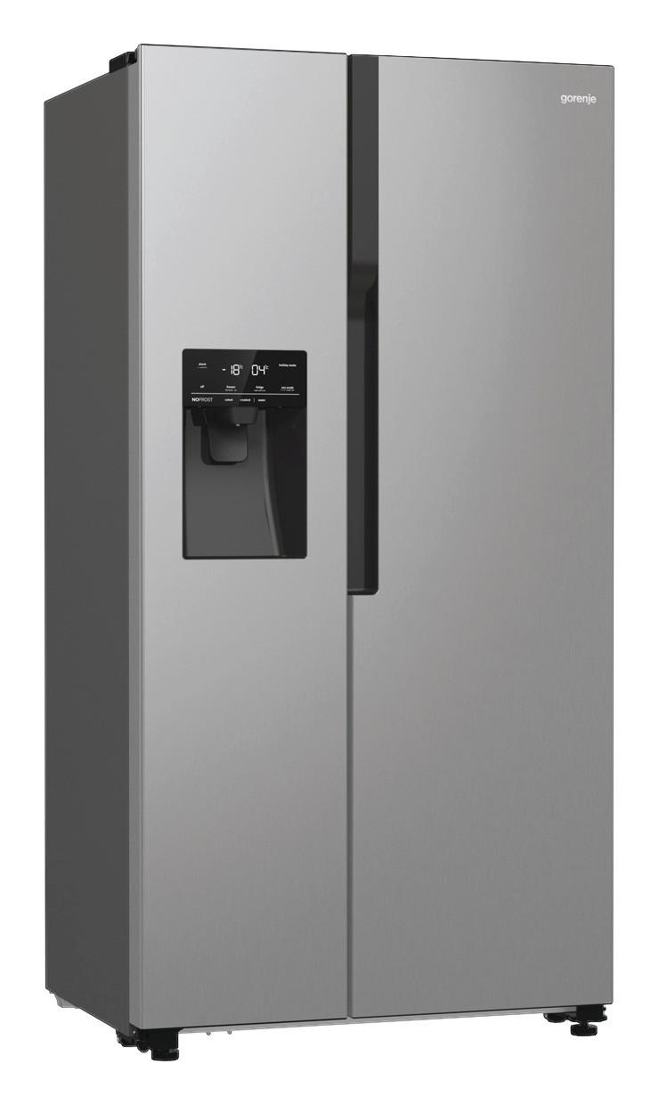 Gorenje Side by Side NRR9ESXL Edelstahloptik B/H/T: ca. 92x179x70 cm