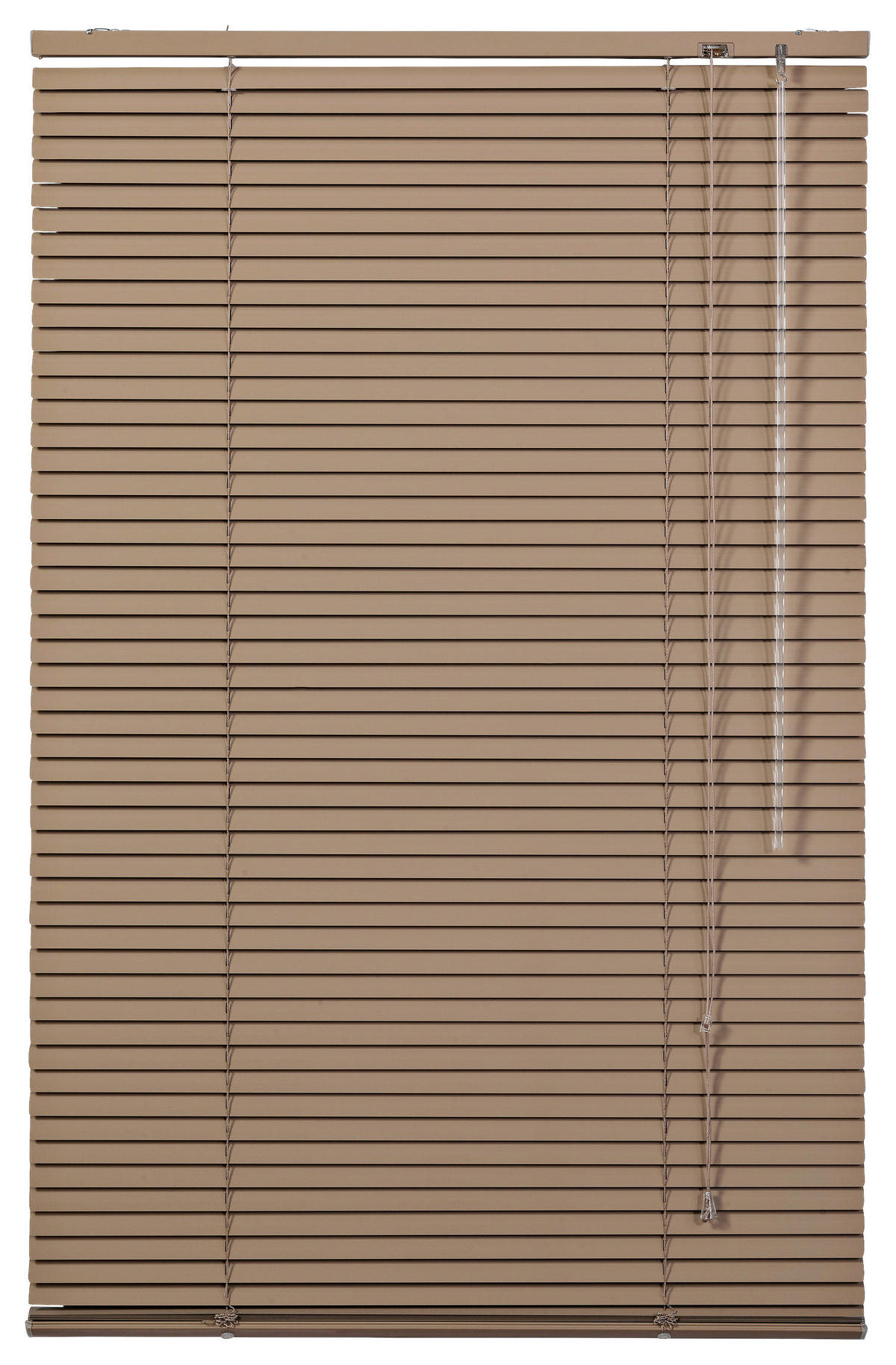 Alu-Jalousie braun B/L: ca. 70x160 cm Jalousie_Alu - braun (70,00/160,00cm) - LICHTBLICK