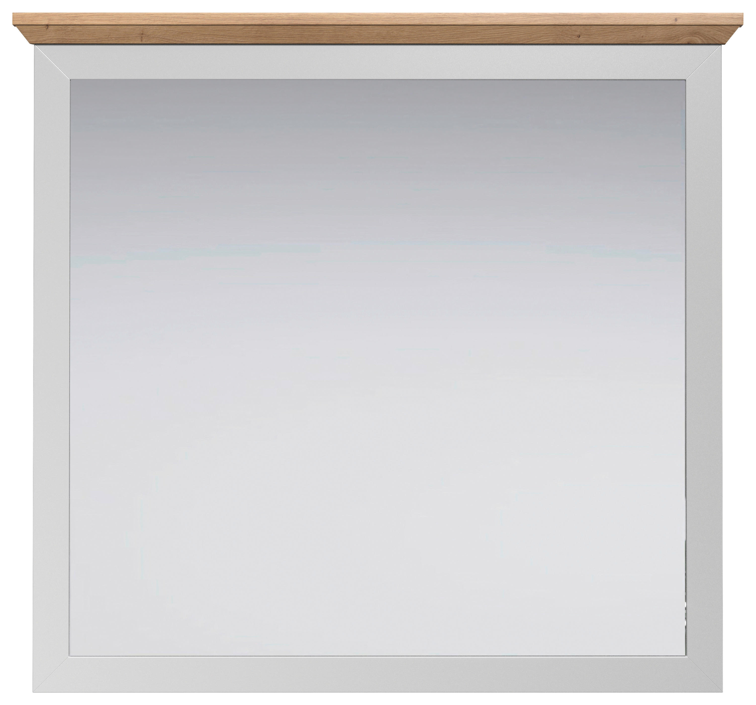 Wandspiegel Landside Lichtgrau Eiche Artisan Nachbildung B/H/T: ca. 91x82x4 cm Landside - Lichtgrau/Eiche (91,00/82,00/4,00cm) - Trendteam