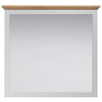 Wandspiegel Landside Lichtgrau Eiche Artisan Nachbildung B/H/T: ca. 91x82x4 cm Landside - Lichtgrau/Eiche (91,00/82,00/4,00cm) - Trendteam