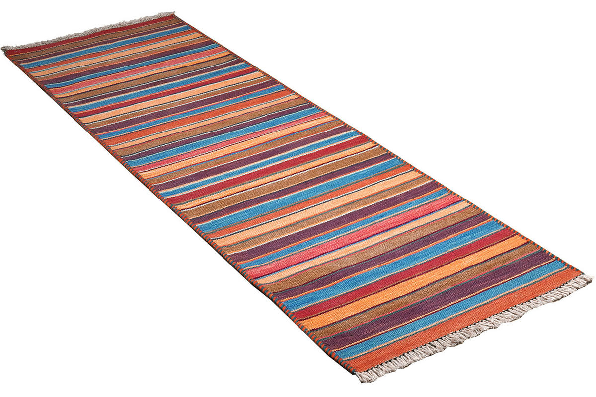 PersaTepp Teppich Kelim Gashgai multicolor B/L: ca. 57x196 cm Kelim Gashgai - multicolor (57,00/196,00cm) - PersaTepp