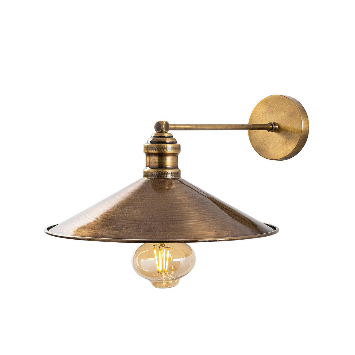 Opviq Wandleuchte Metall B/H/L: ca. 45x18x30 cm E27 1 Brennstellen Dodo - (30,00/45,00/18,00cm) - Opviq