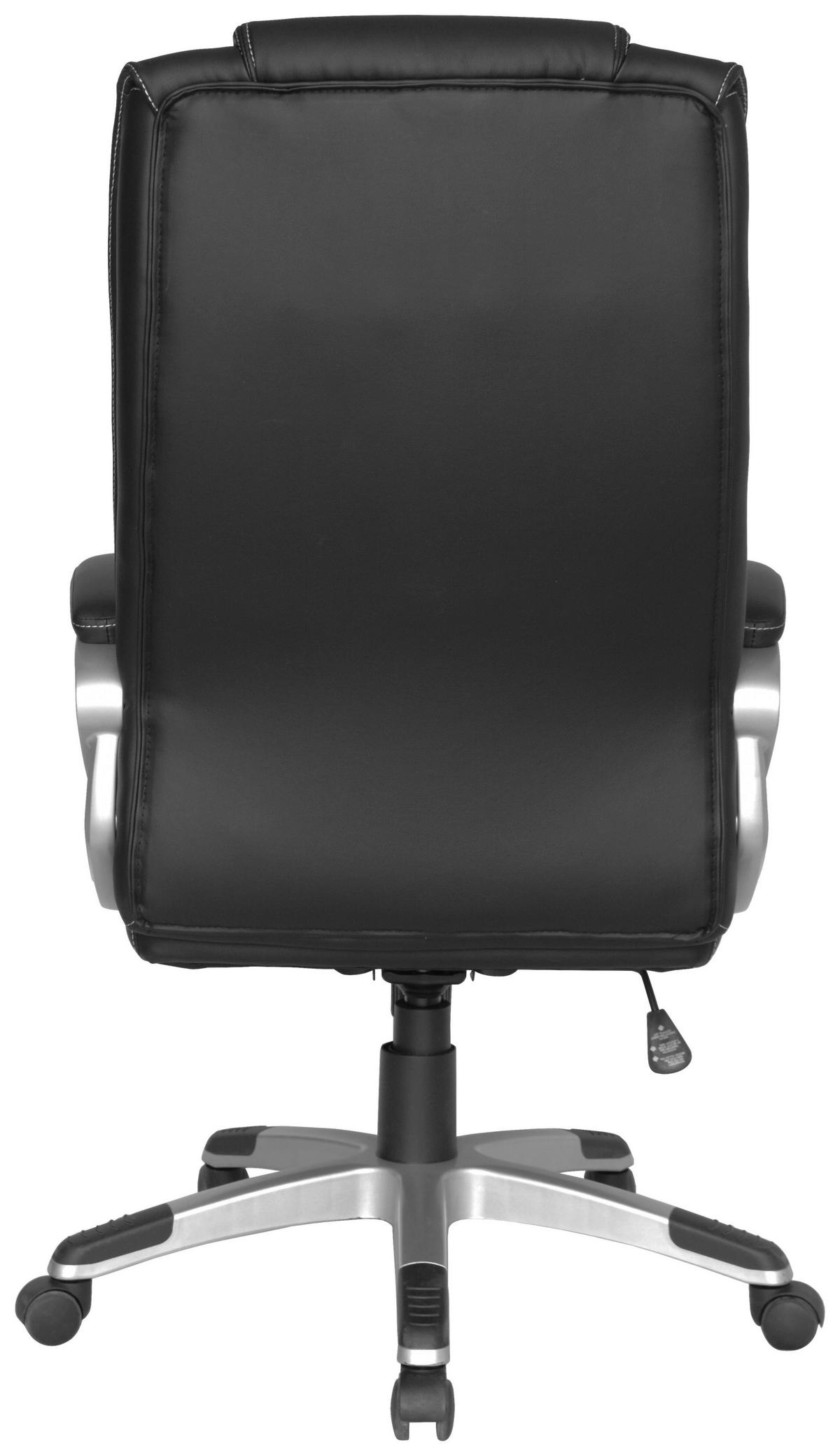 XXL-Chefsessel DEREK-XXL schwarz schwarz Kunstleder Kunststoff DEREK-XXL - schwarz - byLIVING