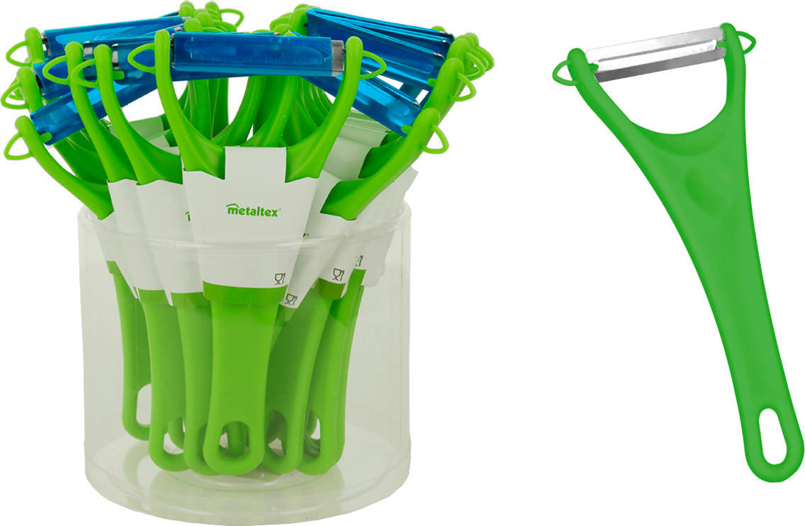 Metaltex Sparschäler grün Acryl Sparschäler_Y grün - grün - Metaltex