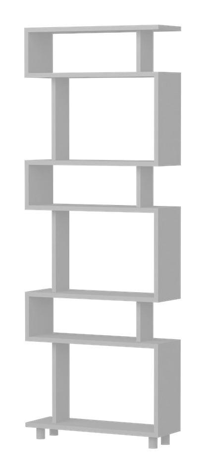 Regal Blok weiß B/H/T: ca. 60x160x20 cm Blok - weiß (60,00/160,00/20,00cm) - moebel17