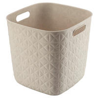 Curver Aufbewahrungskorb Softex creme B/H/L: ca. 28x27x28 cm Softex - creme (28,00/28,00/27,00cm) - Curver