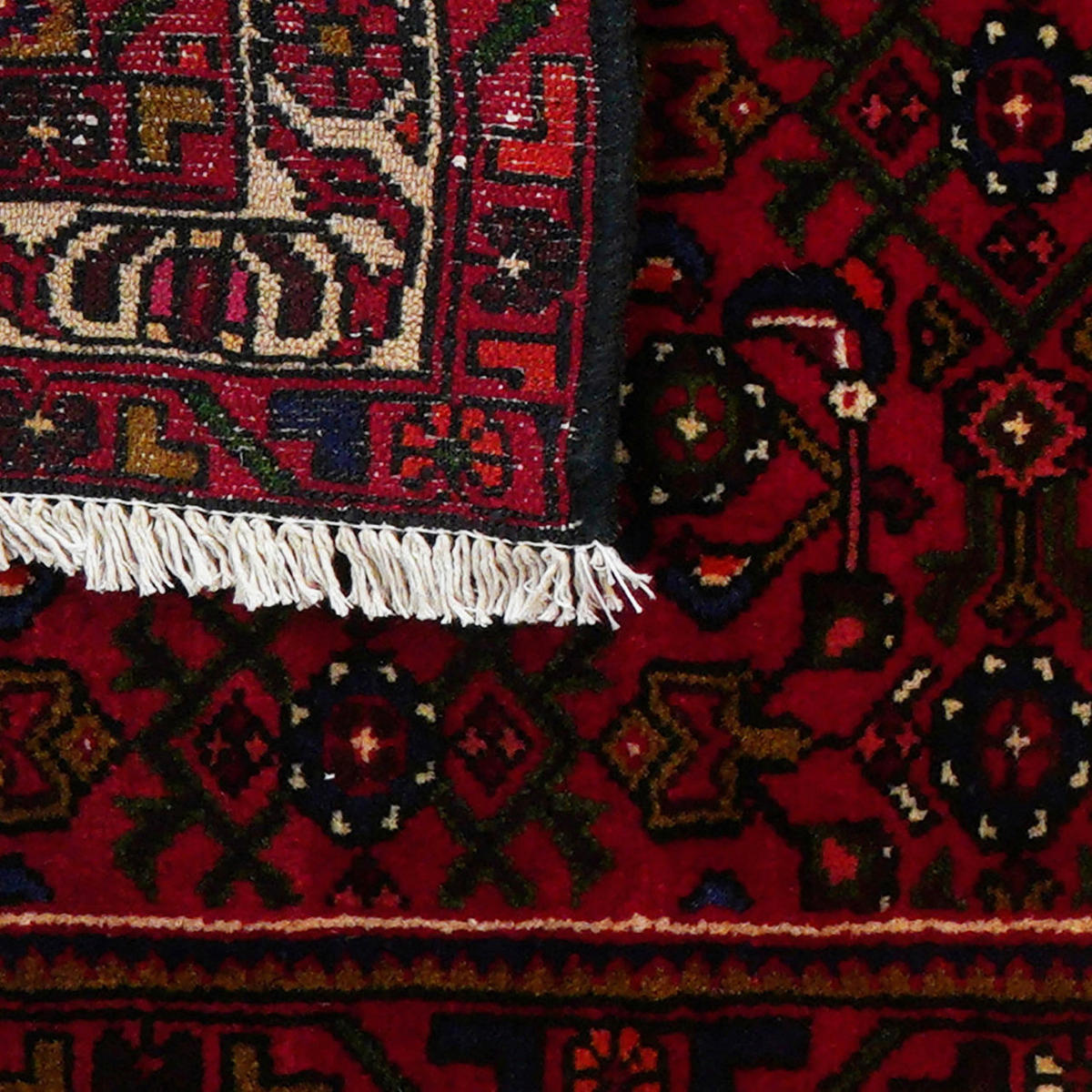 PersaTepp Teppich Hosseinabad rot B/L: ca. 94x318 cm Hosseinabad - rot (94,00/318,00cm) - PersaTepp