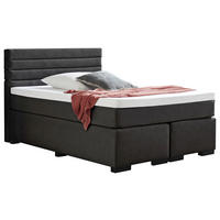 Boxspringbett Kokomo anthrazit Liegefläche B/L: ca. 140x200 cm Kokomo - anthrazit (140,00/211,00cm)