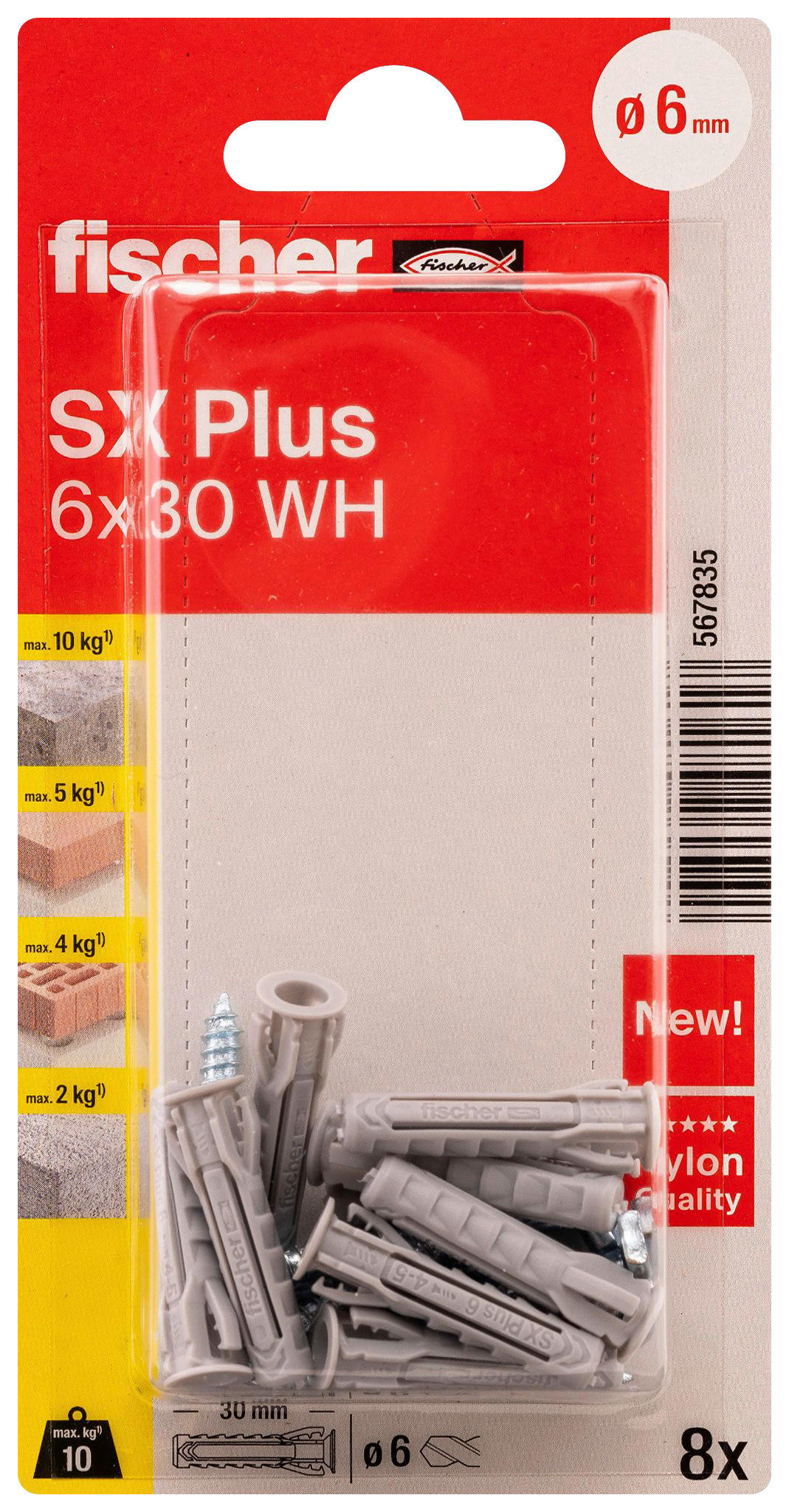 fischer Dübel- und Hakenset Dübel-/u.Winkelhakenset_fischer - fischer