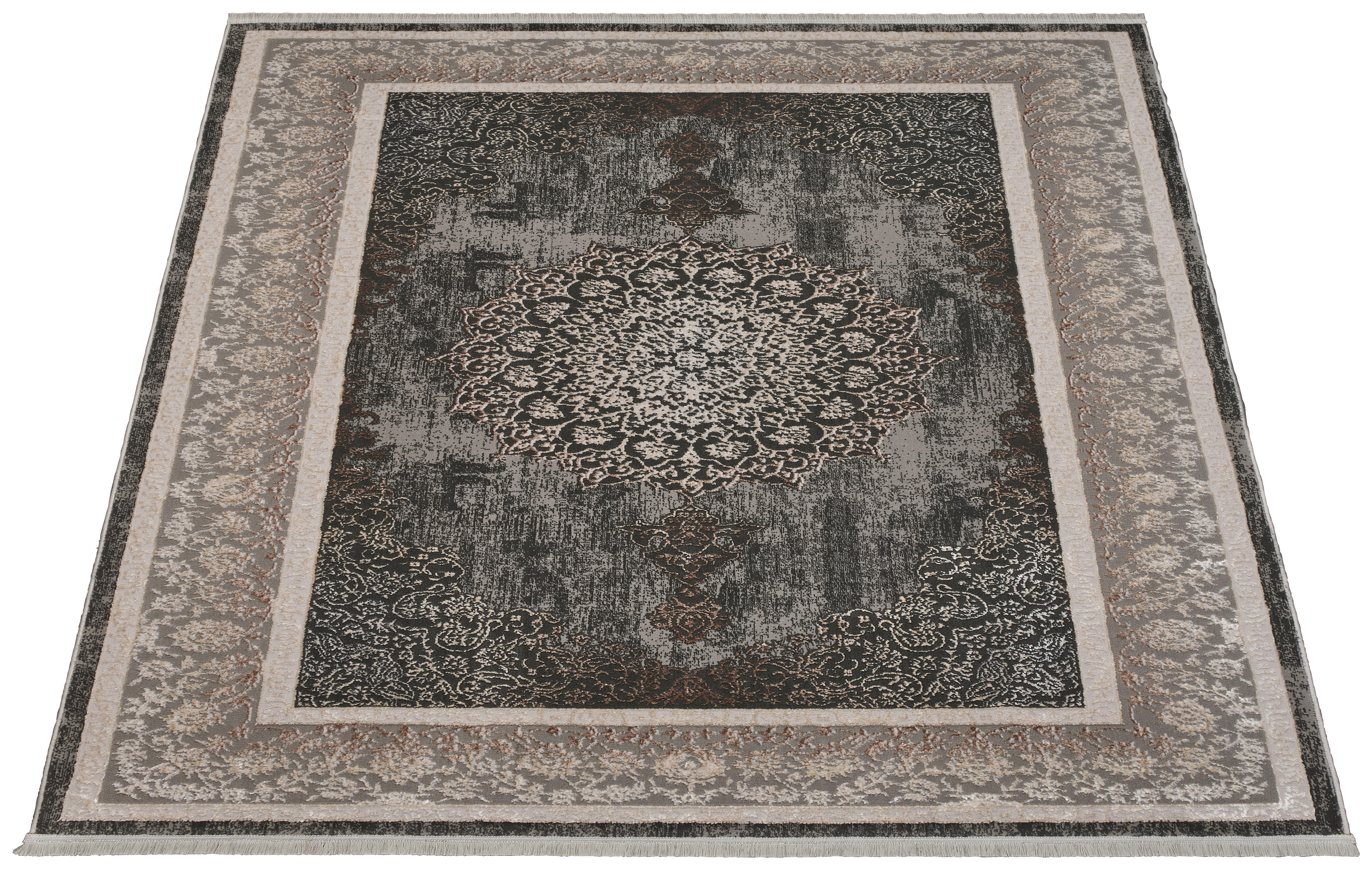 Webteppich Salsa grau B/L: ca. 160x230 cm Salsa - grau (160,00/230,00cm)