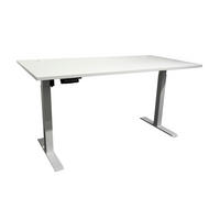 höhenverstellbarer Schreibtisch Ben 2 weiß B/H/T: ca. 160x74x77 cm Ben 2 - weiß (160,00/74,00/77,00cm)