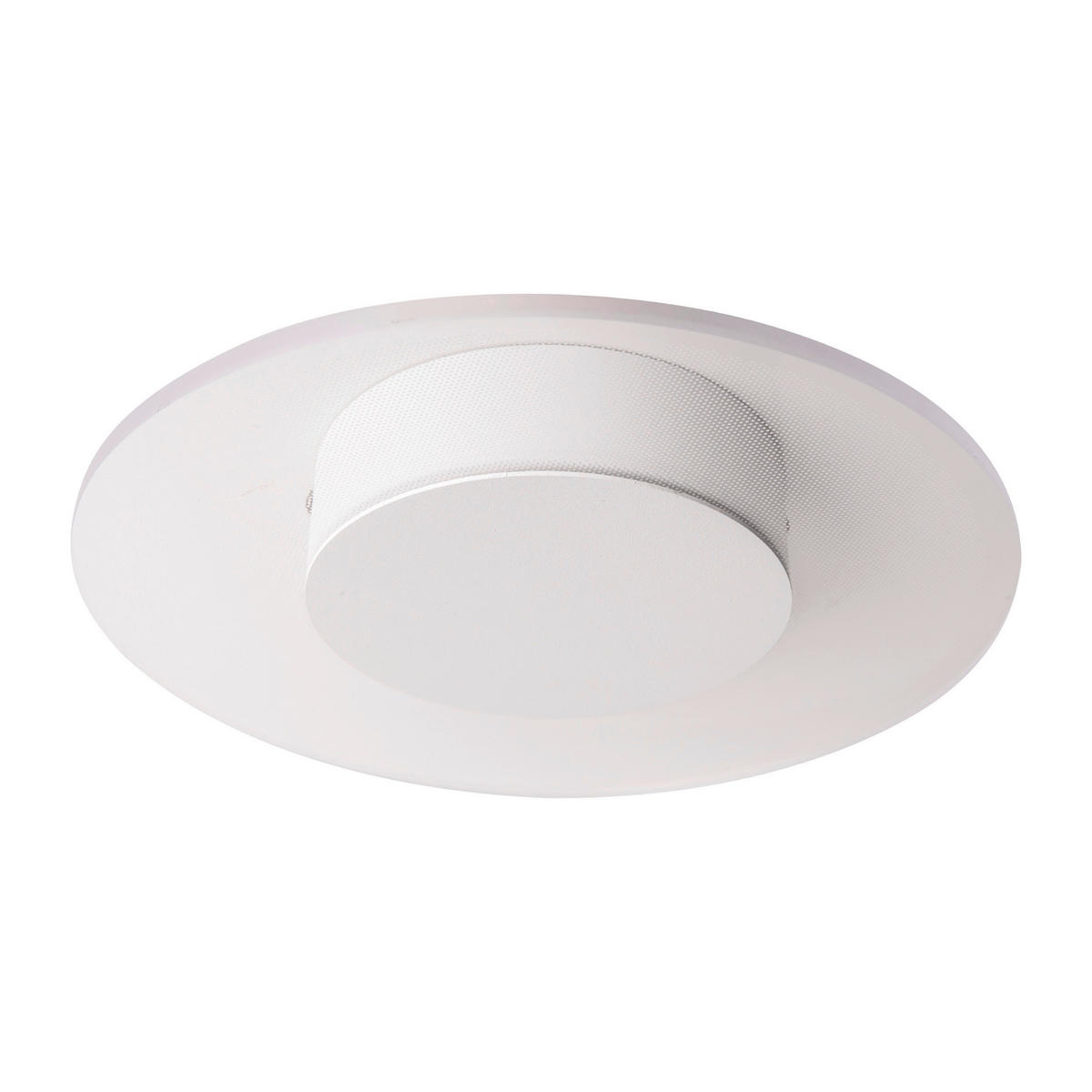 Näve Leuchten Deckenleuchte 1299826 warmweiß Kunststoff Metall B/H/T: ca. 29x5x29 cm null 1 Brennstellen Modesto - warmweiß (29,00/5,00/29,00cm) - Näve Leuchten