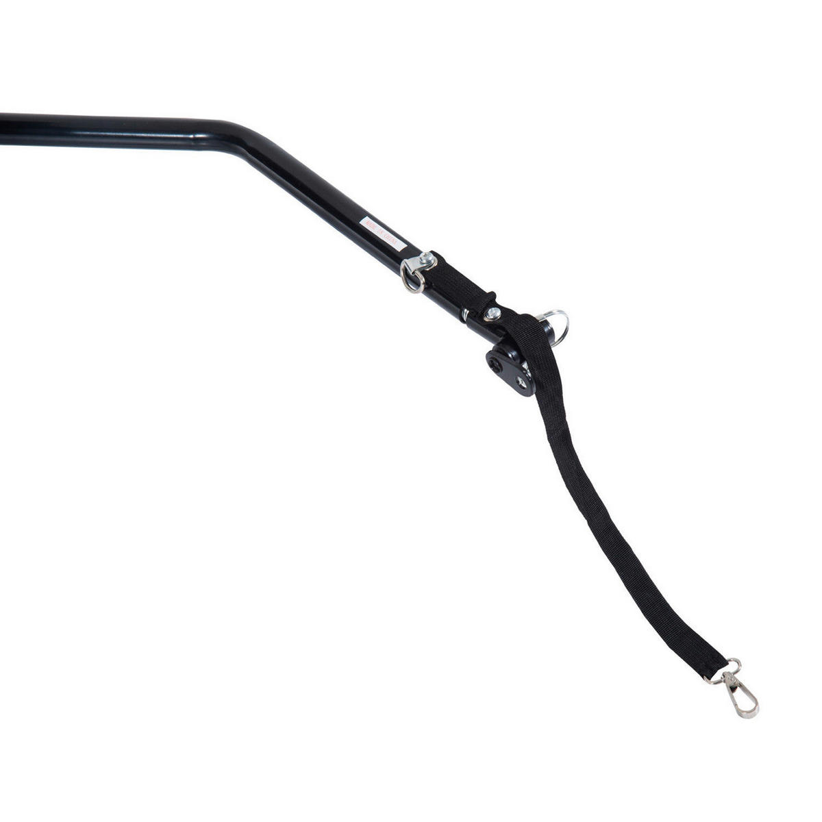 HOMCOM Fahrradanhänger schwarz schwarz B/H/L: ca. 61x845x38 cm Transportanhänger - schwarz (38,00/61,00/845,00cm) - HOMCOM