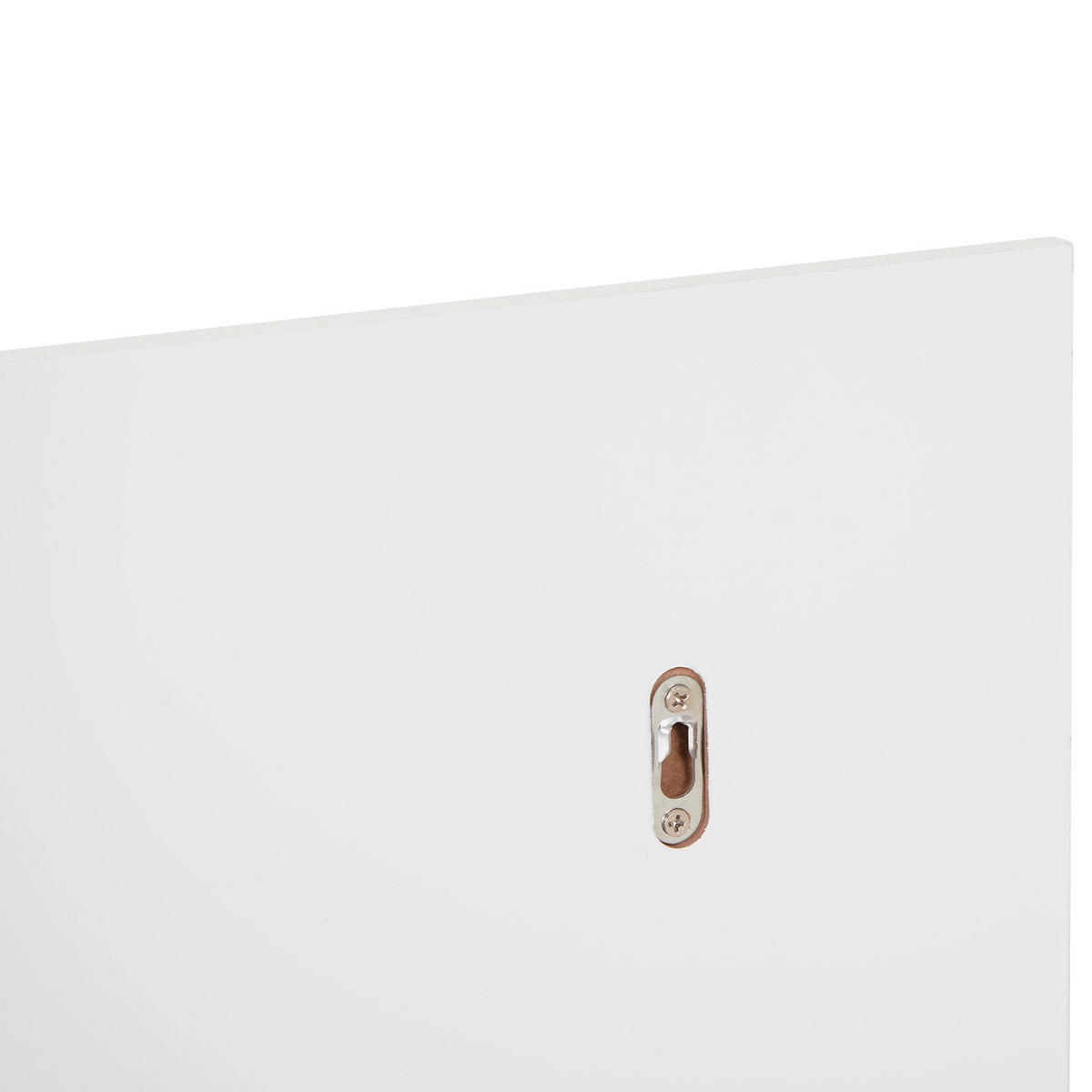 Badspiegel 834-207 weiß B/H/T: ca. 60x48x10 cm 834-207 - weiß (60,00/48,00/10,00cm) - kleankin