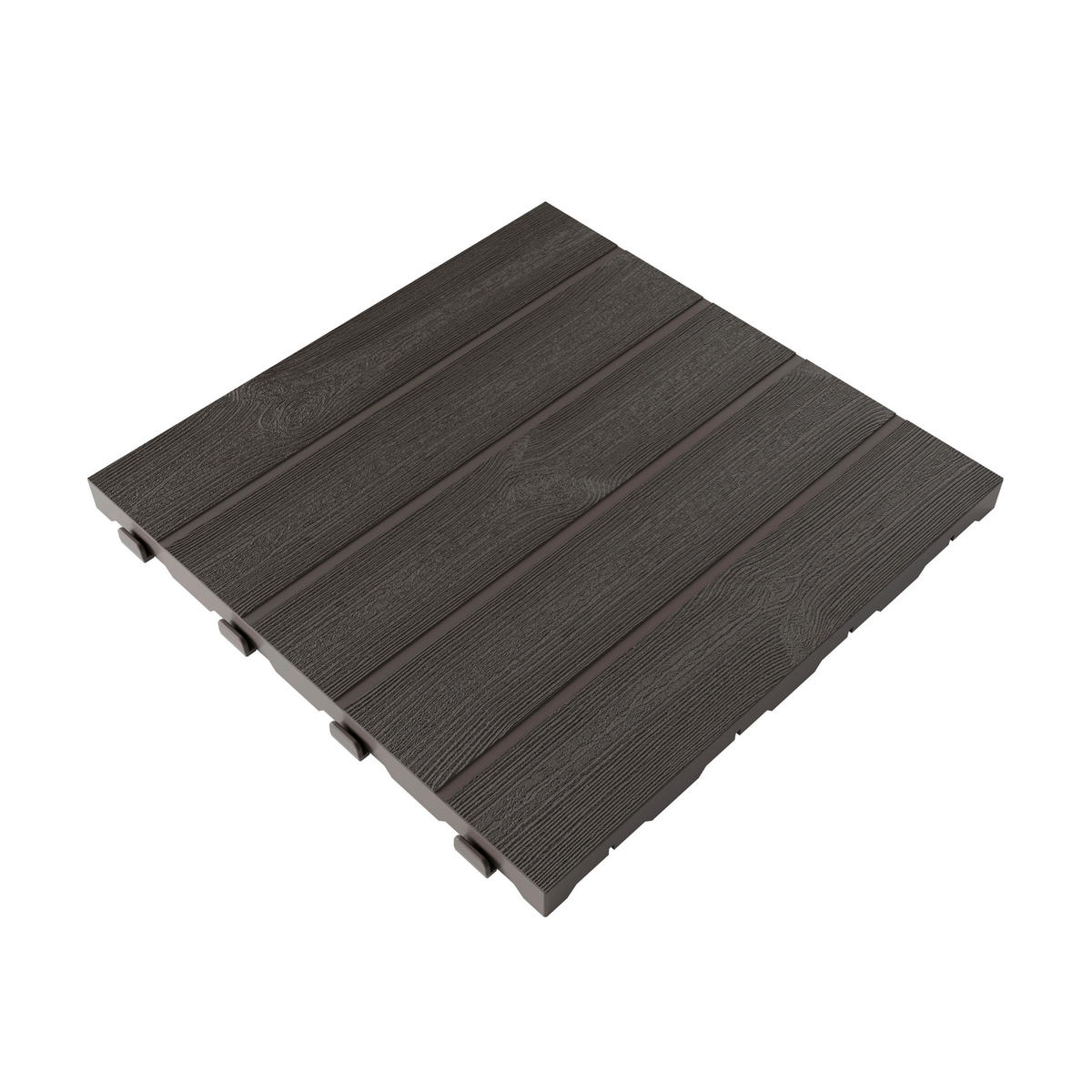 Easy Bodenfliesen braun B/L: ca. 40x40 cm Bodenfliesenset_7Stck. - braun (40,00/40,00/2,65cm) - Easy