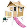 AXI Spielhaus Robin braun B/H/L: ca. 264x203x177 cm Robin - braun/lila (177,00/264,00/203,00cm) - AXI