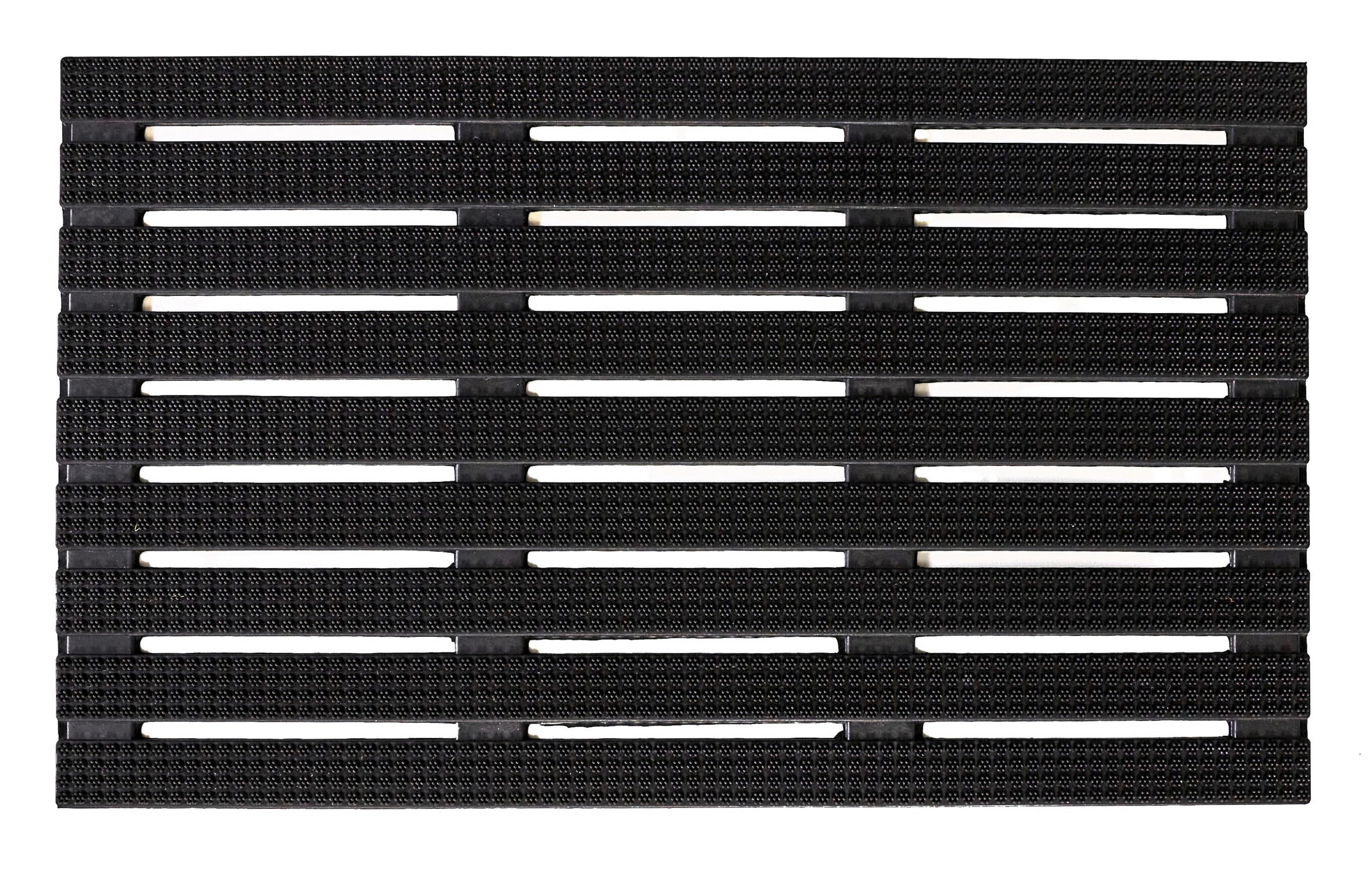 MD Entree Fußmatte Avanti Solo schwarz B/L: ca. 45x75 cm Avanti Solo - schwarz (45,00/75,00cm) - MD Entree