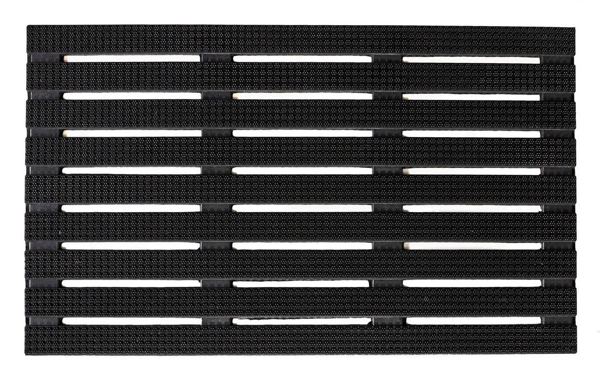 MD Entree Fußmatte Avanti Solo schwarz B/L: ca. 45x75 cm Avanti Solo - schwarz (45,00/75,00cm) - MD Entree