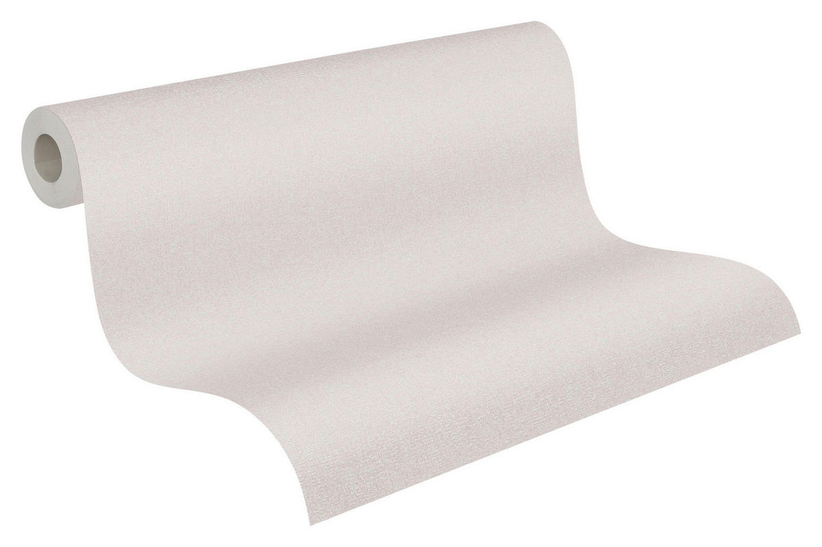 A.S.Creation Vliestapete Terra Uni grau B/L: ca. 53x1005 cm Terra - grau (53,00/1005,00cm) - A.S.Creation