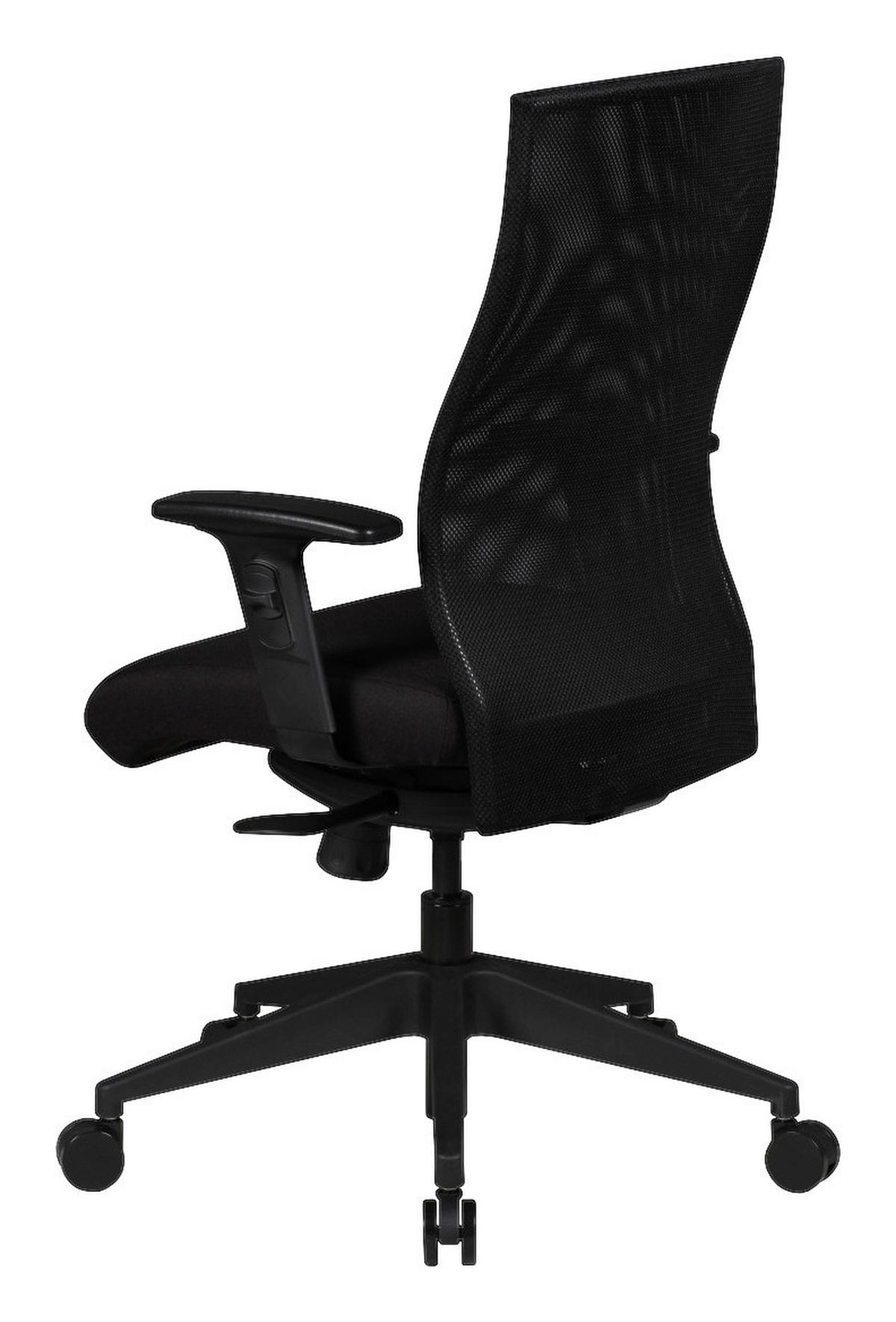 Drehstuhl schwarz Bürostuhl - schwarz (65,00/113,00/65,00cm) - Amstyle