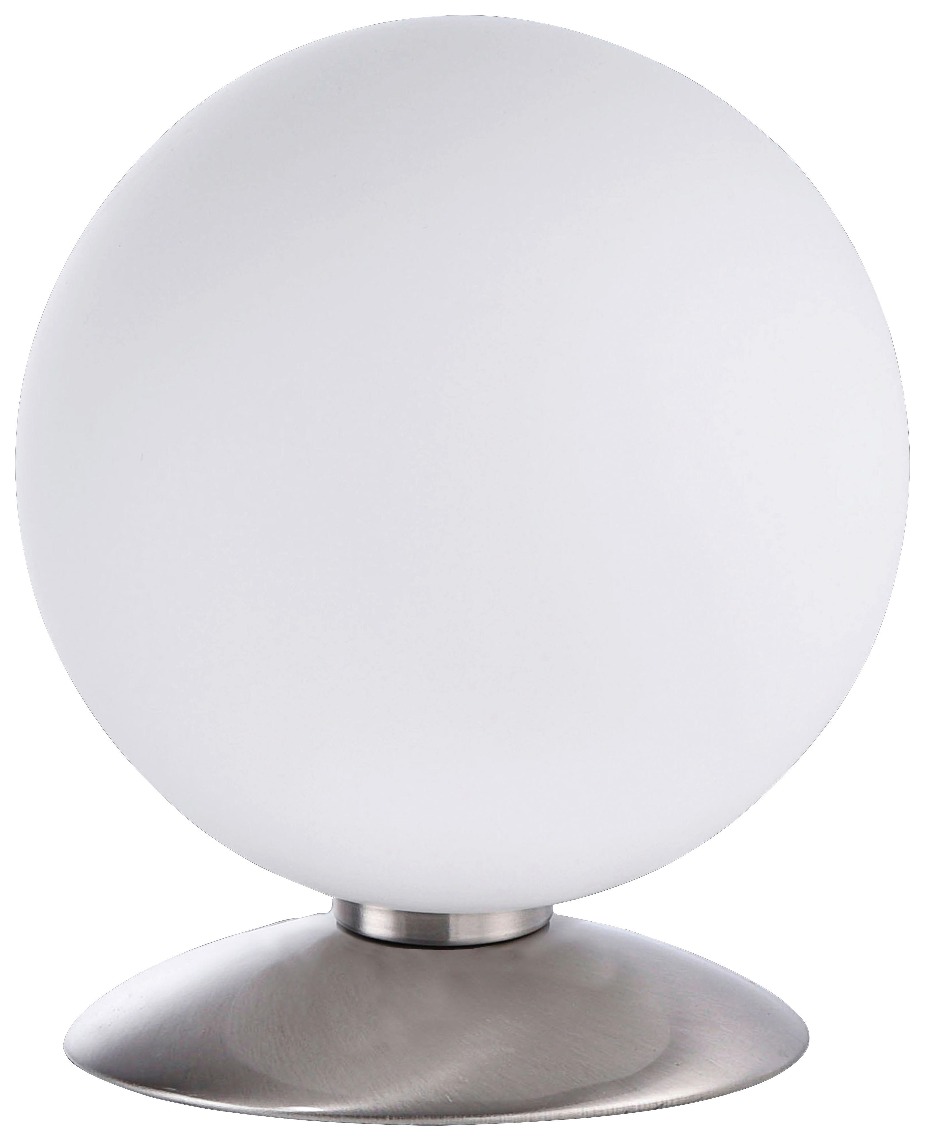 Paul Neuhaus Tischleuchte 4013-55 weiß Metall Glas H/D: ca. 17x15 cm G9 1 Brennstellen Touch-Tischleuchte_Bubba 1flg. - weiß (15,00/17,00cm) - Paul Neuhaus