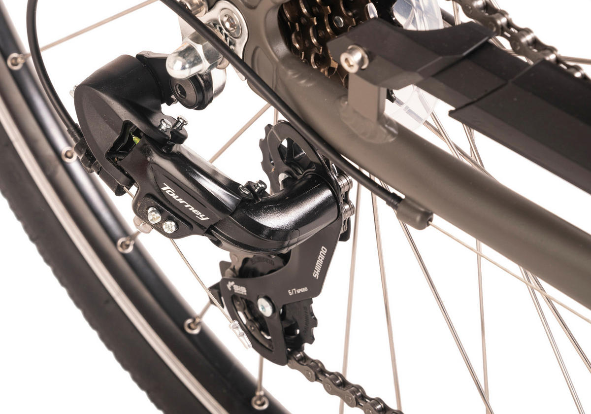 Hollandia City E-Bike Zagon KS187E 28 Zoll Rahmenhöhe 53 cm 6 Gänge anthrazit anthrazit ca. 250 W ca. 36 V ca. 28 Zoll Zagon - anthrazit - Hollandia