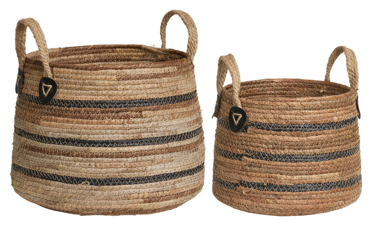 Aufbewahrungskorb 3er Set Erba Erba - natur