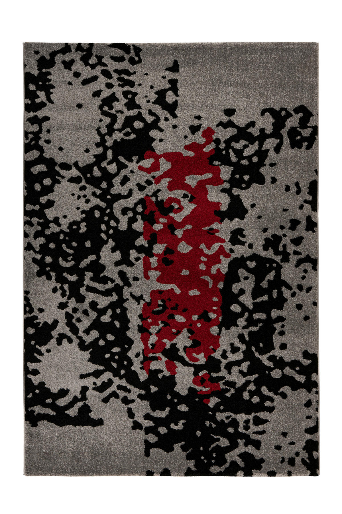 360Living Teppich Naila rot B/L: ca. 200x290 cm Naila - rot/schwarz (200,00/290,00cm) - 360Living