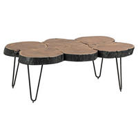 Couchtisch braun B/H/T: ca. 115x40x70 cm Couchtisch - braun (115,00/40,00/70,00cm) - Wohnling