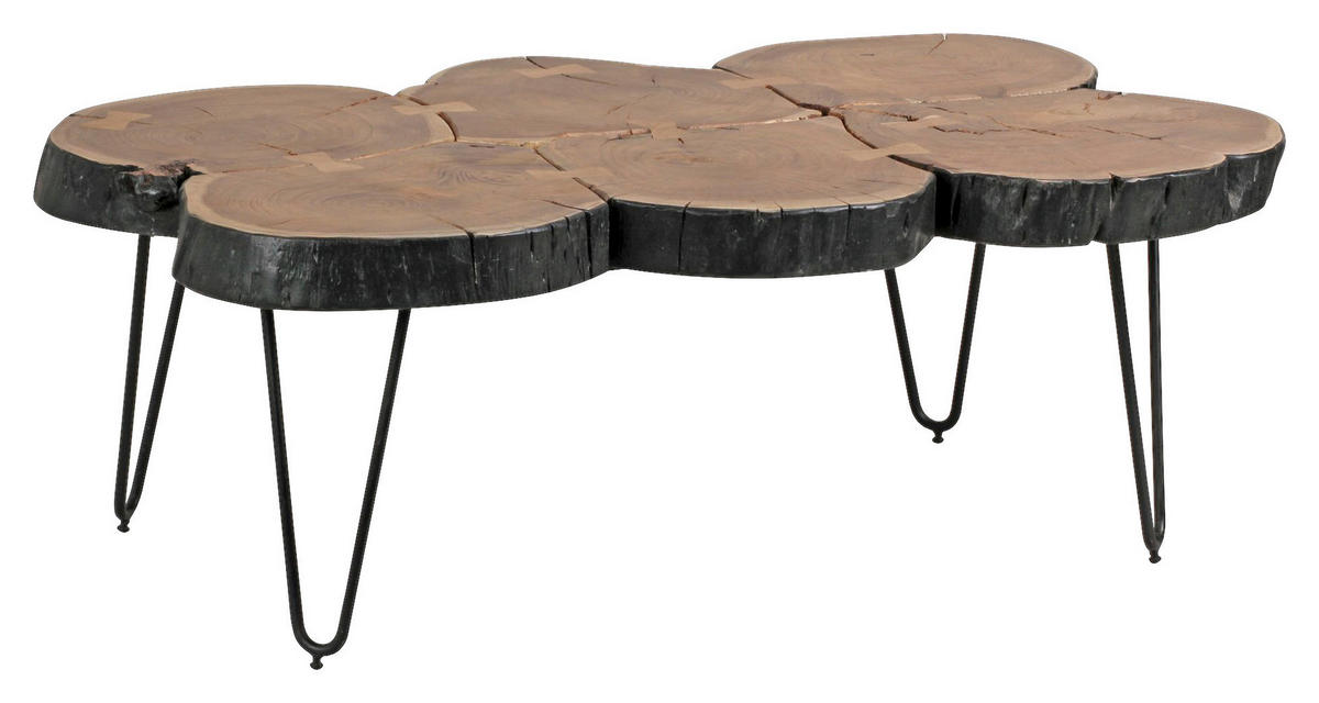 Couchtisch braun B/H/T: ca. 115x40x70 cm Couchtisch - braun (115,00/40,00/70,00cm) - Wohnling