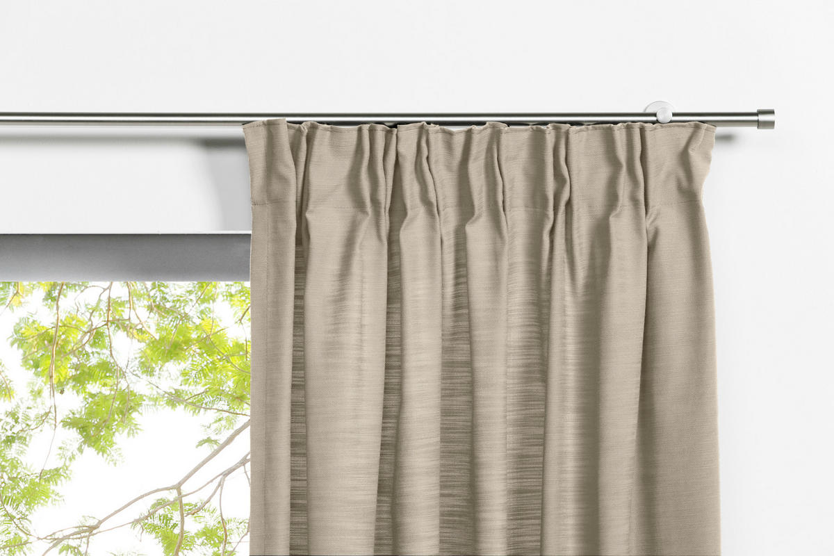 Kombivorhang BALANCE beige B/L: ca. 135x300 cm BALANCE - beige (135,00/300,00cm)
