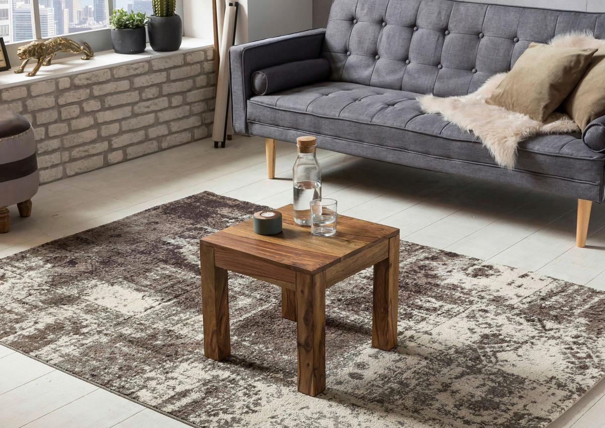 Couchtisch natur B/H/T: ca. 45x40x45 cm Couchtisch - natur (45,00/40,00/45,00cm) - Wohnling