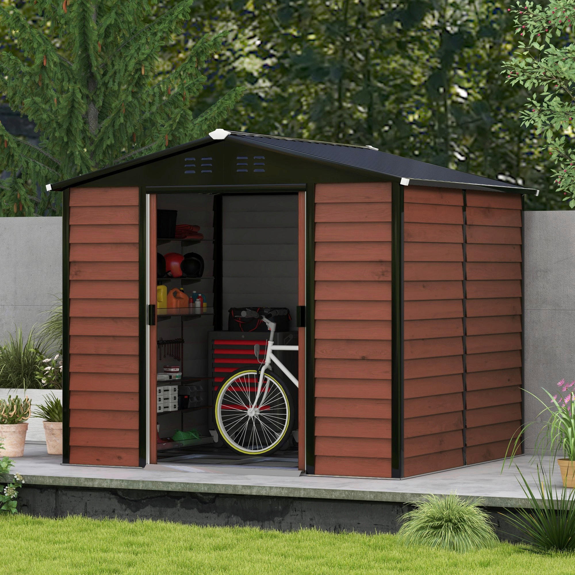 Thumbnail - Outsunny Gerätehaus