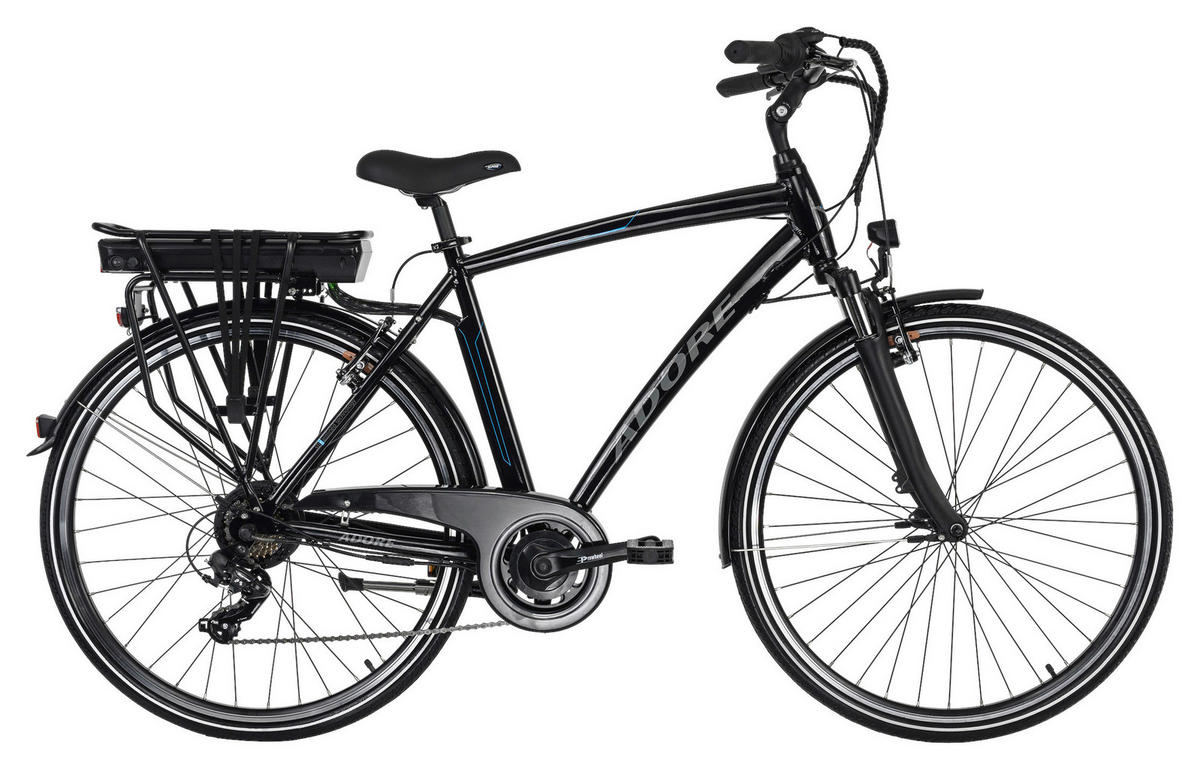 KS-Cycling City E-Bike Adore Versailles Versailles 28 Zoll Rahmenhöhe 54 cm 7 Gänge schwarz schwarz ca. 250 W ca. 36 V ca. 28 Zoll Adore Versailles - schwarz - KS-Cycling