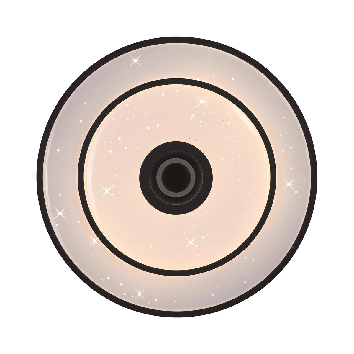 Just Light LED-Deckenleuchte schwarz H/D: ca. 7,5x50 cm LED-Deckenleuchte_Turanus - schwarz (50,00/7,50cm) - Just Light