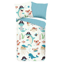 Bettwäsche Seaworld Multi Baumwolle B/L: ca. 135x200 cm Seaworld - Multi (135,00/200,00cm) - Good Morning