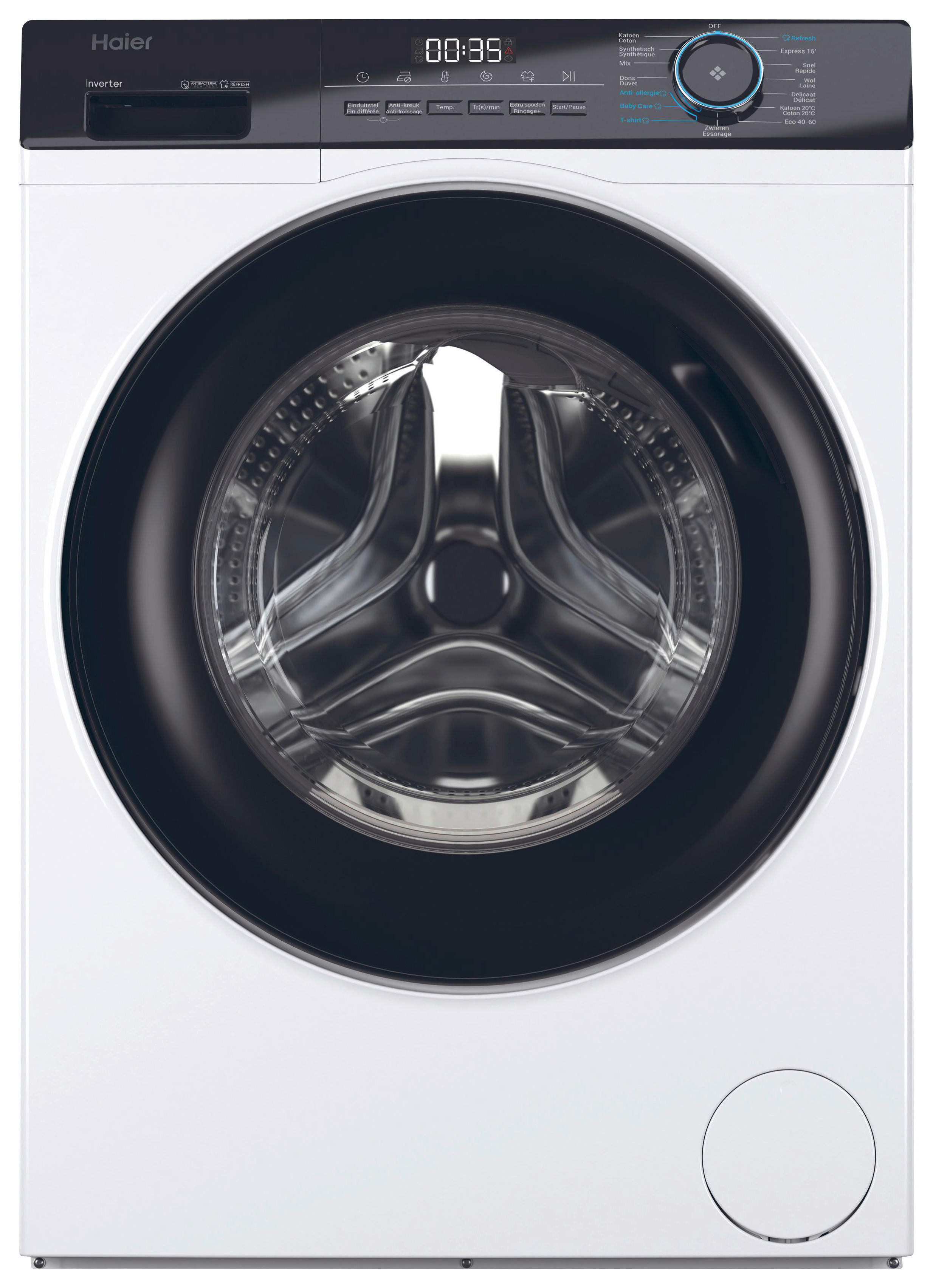 Haier Waschvollautomat HW101-NBP14939 weiß B/H/T: ca. 60x85x46 cm Waschvollautomat HW101-NBP14939 - weiß (60,00/85,00/46,00cm) - Haier