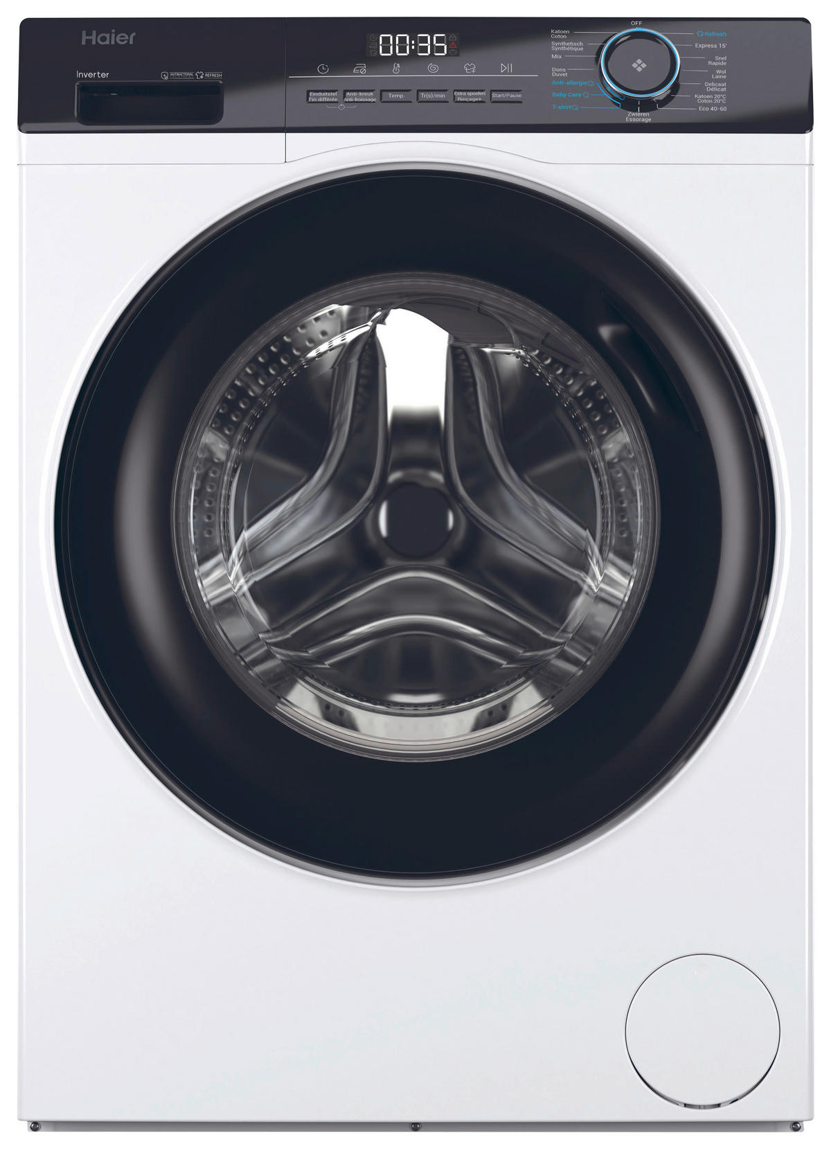 Haier Waschvollautomat HW101-NBP14939 weiß B/H/T: ca. 60x85x46 cm Waschvollautomat HW101-NBP14939 - weiß (60,00/85,00/46,00cm) - Haier