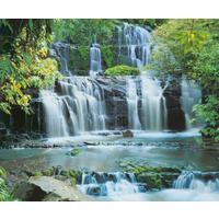 Komar Fototapete Pura Kaunui Falls B/L: ca. 300x250 cm Pura Kaunui Falls - (300,00/250,00cm) - Komar