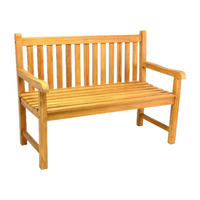 VCM Gartenbank braun Teakholz B/H/L: ca. 62x90x120 cm Gartenbank_2sitzer - braun (120,00/62,00/90,00cm) - VCM