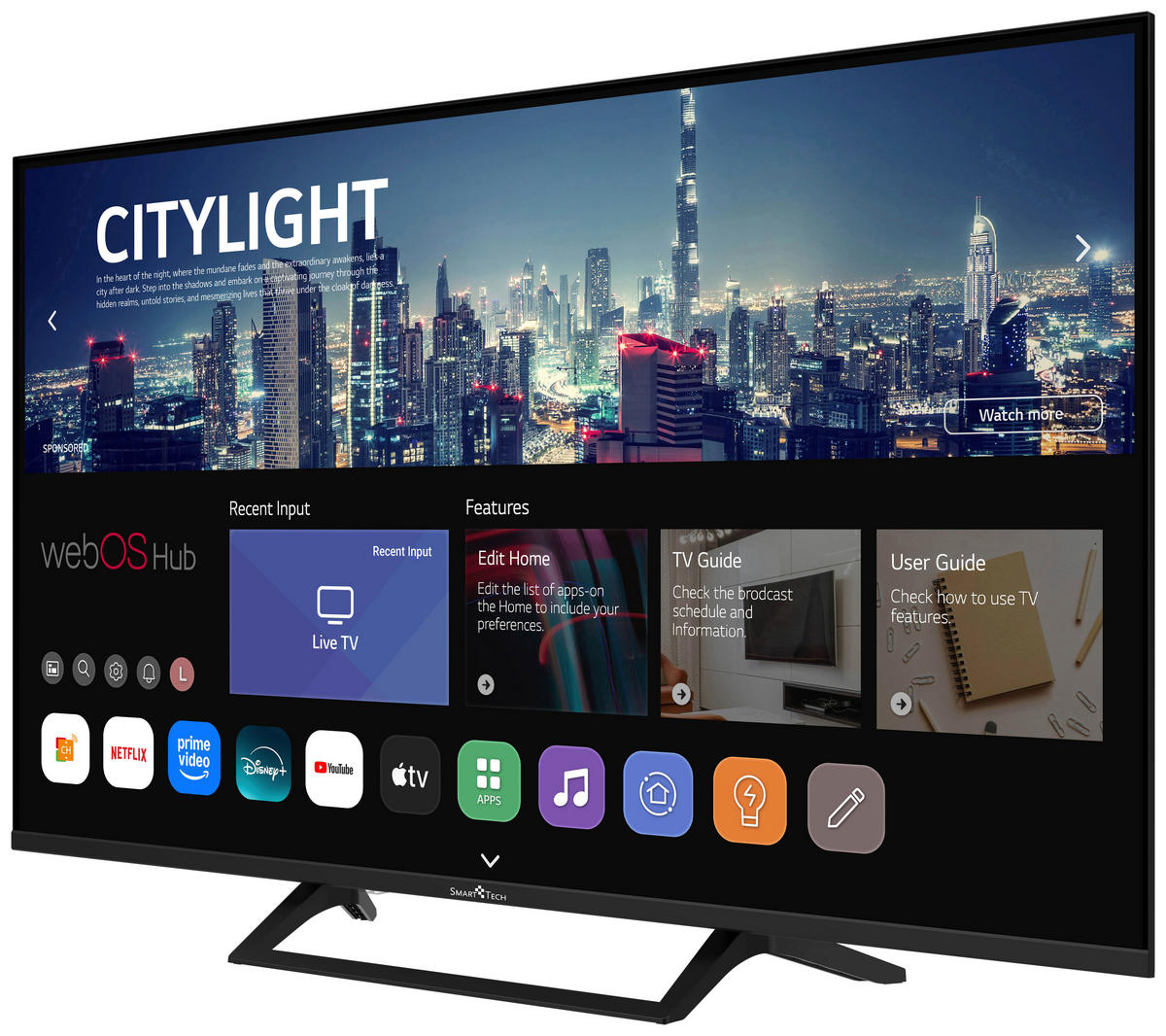 Smart-Tech LED-TV 43FW01V1 LED-TV_43"_FHD_43FW01V1_SmartTech - Smart-Tech