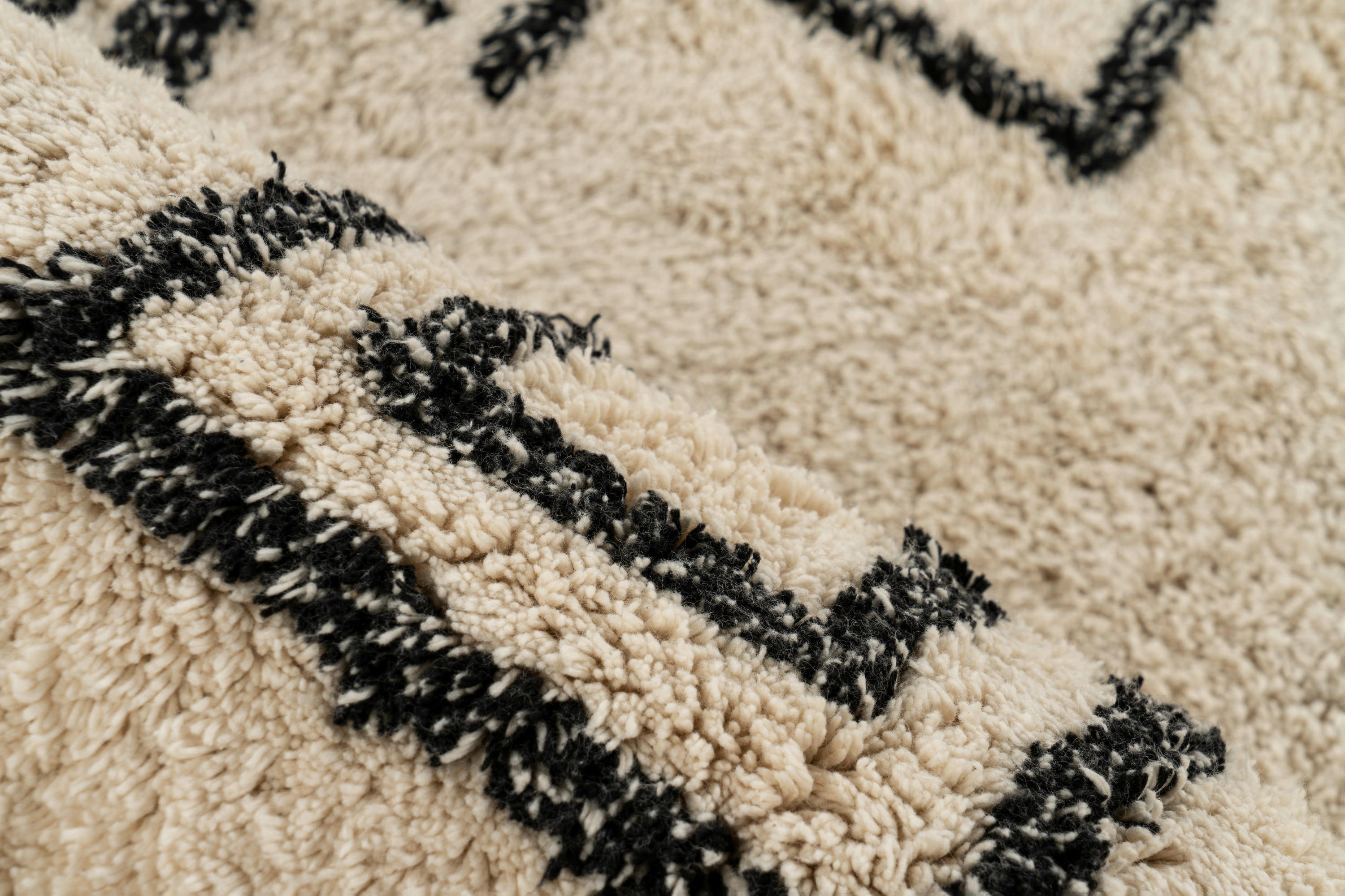 360Living Teppich Mylen schwarz B/L: ca. 160x230 cm Mylen - creme/schwarz (160,00/230,00cm) - 360Living
