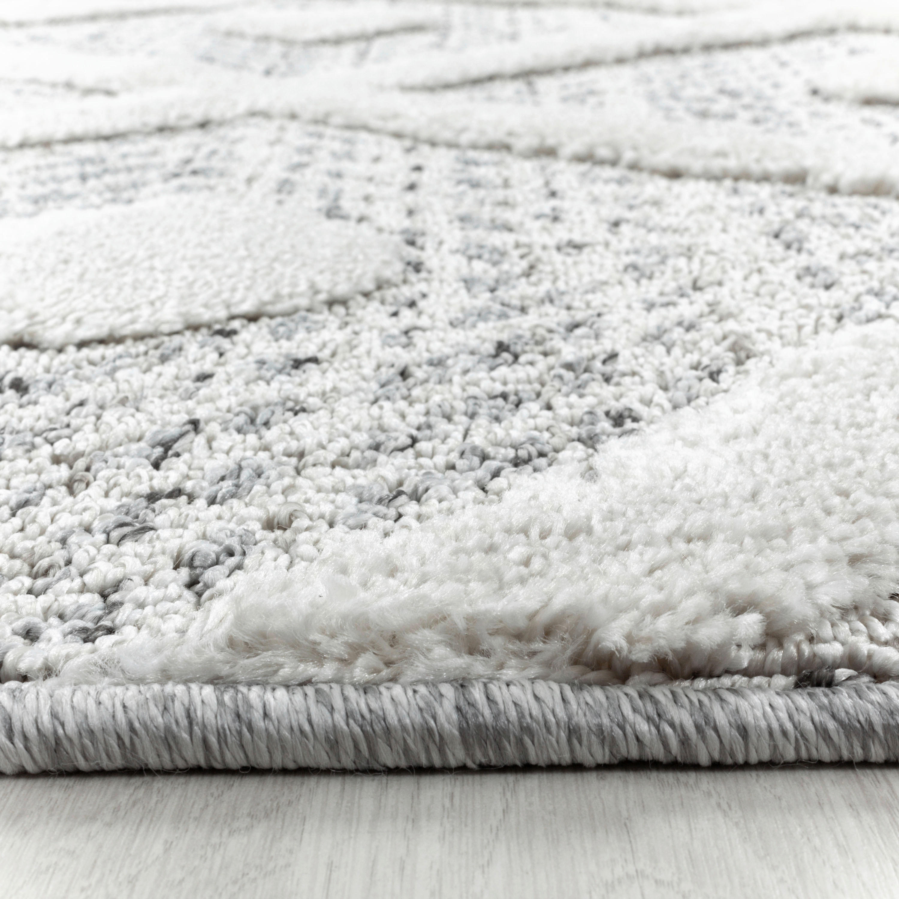 Ayyildiz Teppich PISA grau D: ca. 120 cm PISA - grau (120,00cm) - Ayyildiz