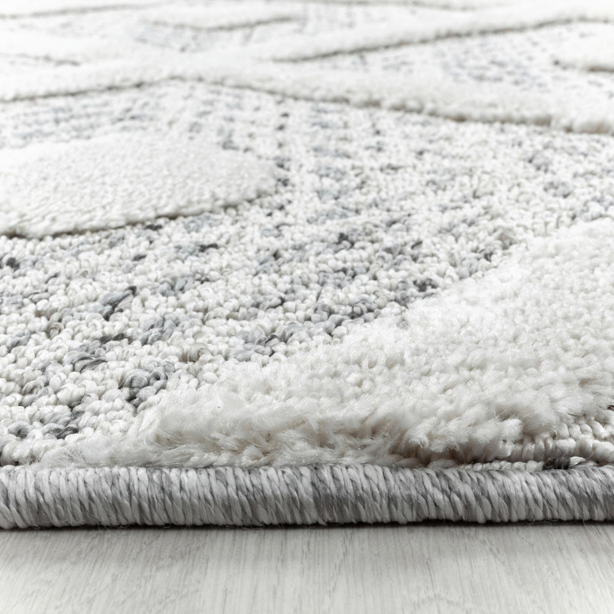 Ayyildiz Teppich PISA grau D: ca. 120 cm PISA - grau (120,00cm) - Ayyildiz