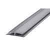 Einschubprofil grau B/L: ca. 3,2x100 cm pro Stück Einschubprofil 32x1000 Weich-PVC bs - grau (3,20/100,00cm)