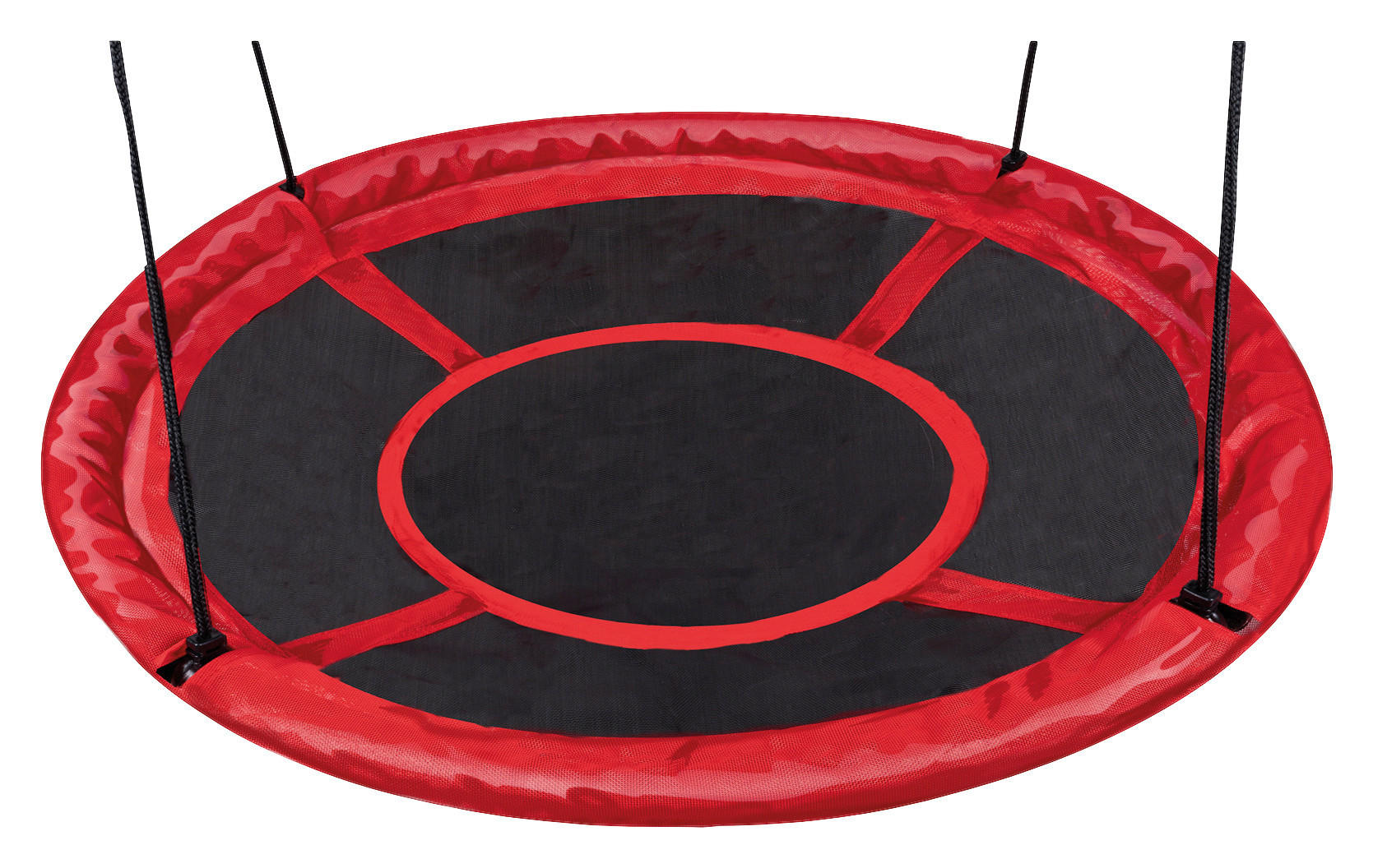 Nestschaukel rot B/H/L: ca. 110x5,5x110 cm Nestschaukel - rot (110,00/110,00/5,50cm)