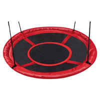 Nestschaukel rot B/H/L: ca. 110x5,5x110 cm Nestschaukel - rot (110,00/110,00/5,50cm)