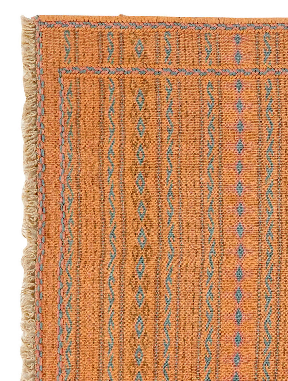 PersaTepp Teppich Kelim Kordi gelb B/L: ca. 77x117 cm Kelim Kordi - gelb (77,00/117,00cm) - PersaTepp